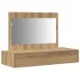 Mesa de Tocador Colgante de Pared de Roble Artesanal 100x40x70 cm | Foro24.es | Tu tienda online para hogar, jardín y más Foro24.es