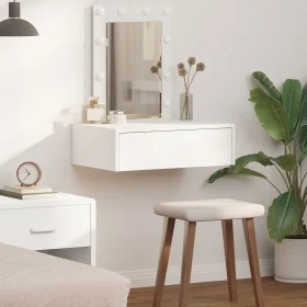 Mesa de Tocador Montada en la Pared con Luces LED - Blanca von , Schlafzimmerkommoden - Ref: Foro24-865217, Preis: 88,62 €, R...