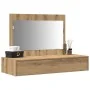 Mesa de Tocador Colgante de Pared de Roble Artesanal 100x40x70 cm | Foro24.es | Tu tienda online para hogar, jardín y más Foro24.es