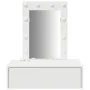 Mesa de Tocador Montada en la Pared con Luces LED - Blanca von , Schlafzimmerkommoden - Ref: Foro24-865217, Preis: 88,62 €, R...