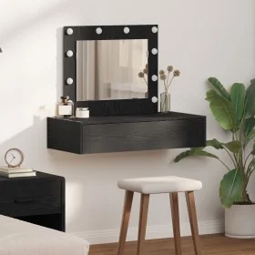 Mesa de Tocador Montada en la Pared con Luces LED