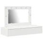 Mesa de Tocador Colgante con Luces LED Blanca | Foro24.es | Tu tienda online para hogar, jardín y más Foro24.es