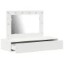 Mesa de Tocador Colgante con Luces LED Blanca | Foro24.es | Tu tienda online para hogar, jardín y más Foro24.es