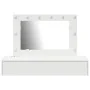 Mesa de Tocador Colgante con Luces LED Blanca | Foro24.es | Tu tienda online para hogar, jardín y más Foro24.es