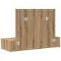 Mesa de tocador colgante con luces LED de roble | Foro24.es | Tu tienda online para hogar, jardín y más Foro24.es