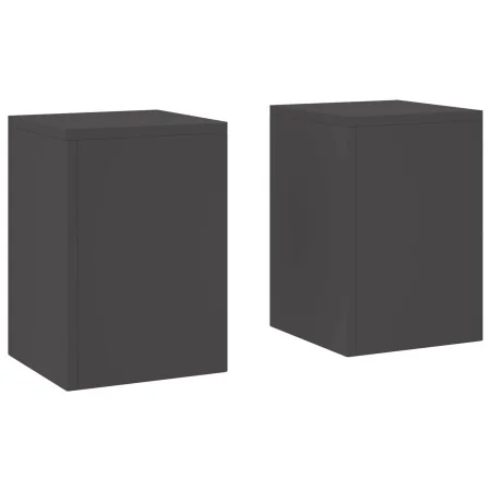 Soportes de Planta Exteriores Pilar 2 pcs Negro 24x24x35 cm Acero | Foro24.es | Tu tienda online para hogar, jardín y más Foro24.es