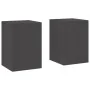 Soportes de Planta Exteriores Pilar 2 pcs Negro 24x24x35 cm Acero | Foro24.es | Tu tienda online para hogar, jardín y más Foro24.es