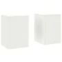 Soportes de Plantas para Exteriores Pilar 2 pcs Blanco 24x24x35 cm Acero | Foro24.es | Tu tienda online para hogar, jardín y más Foro24.es