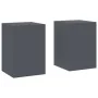Soportes de Plantas Pillar 2 pcs Antracita 24x24x35 cm Acero von , Topfständer - Ref: Foro24-865808, Preis: 60,05 €, Rabatt: ...