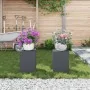 Soportes de Plantas Pillar 2 pcs Antracita 24x24x35 cm Acero von , Topfständer - Ref: Foro24-865808, Preis: 60,05 €, Rabatt: ...