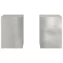Soportes para Plantas Exterior Pillar 2 pcs 24x24x35 cm Acero Inoxidable | Foro24.es | Tu tienda online para hogar, jardín y más Foro24.es