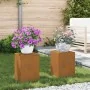 Soportes para Plantas de Exterior Pilar 2 pcs 24x24x35 cm Acero Corrosión | Foro24.es | Tu tienda online para hogar, jardín y más Foro24.es