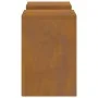 Soportes para Plantas de Exterior Pilar 2 pcs 24x24x35 cm Acero Corrosión | Foro24.es | Tu tienda online para hogar, jardín y más Foro24.es