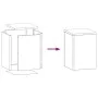 Soportes para Plantas de Exterior Pilar 2 pcs 24x24x35 cm Acero Corrosión | Foro24.es | Tu tienda online para hogar, jardín y más Foro24.es