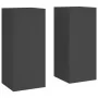 Esquineros de Plantas de Pilar 2 pcs Negro 24x24x55 cm Acero de , Soportes para macetas - Ref: Foro24-865813, Precio: 65,75 €...