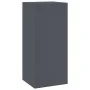 Soportes de plantas exteriores Pilar 2 pcs Antracita 24x24x55 cm Acero | Foro24.es | Tu tienda online para hogar, jardín y más Foro24.es