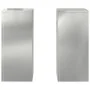 Soportes para Plantas al Aire Libre Pilar 2 pcs 24x24x55 cm Acero Galvanizado von , Topfständer - Ref: Foro24-865818, Preis: ...