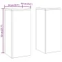 Soportes para Plantas al Aire Libre Pilar 2 pcs 24x24x55 cm Acero Galvanizado von , Topfständer - Ref: Foro24-865818, Preis: ...