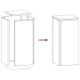 Soportes de Plantas para Exterior Pilar 2 pcs 24x24x55 cm Acero Weathering by , Pot stands - Ref: Foro24-865819, Price: 62,65...
