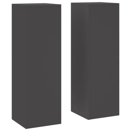 Soportes para Plantas Exteriores Pilar 2 pcs Negro 24x24x75 cm Acero von , Topfständer - Ref: Foro24-865820, Preis: 77,59 €, ...