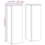 Soportes para Plantas Exteriores Pilar 2 pcs Antracita 24x24x75 cm Acero von , Topfständer - Ref: Foro24-865822, Preis: 80,92...