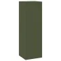 Soportes para Plantas Exteriores Pilar 2 pcs Verde Oliva 24x24x75 cm Acero | Foro24.es | Tu tienda online para hogar, jardín y más Foro24.es