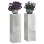 Soportes de plantas exteriores Pilar 2 pcs 24x24x75 cm Acero inoxidable von , Topfständer - Ref: Foro24-865824, Preis: 116,33...