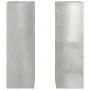 Soportes de plantas exteriores Pilar 2 pcs 24x24x75 cm Acero inoxidable von , Topfständer - Ref: Foro24-865824, Preis: 116,33...