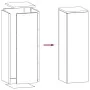 Soportes para plantas exteriores Pilar 2 pcs 24x24x75 cm Acero envejido von , Topfständer - Ref: Foro24-865826, Preis: 73,59 ...