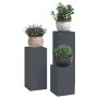 Soportes para Plantas de Exterior - Set de 3 de Acero Antracita von , Topfständer - Ref: Foro24-865829, Preis: 92,49 €, Rabat...