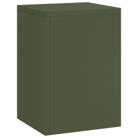 Soportes de Plantas para Exterior Juego de 3 Verde Oliva Acero de , Soportes para macetas - Ref: Foro24-865830, Precio: 92,38...