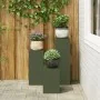 Soportes de Plantas para Exterior Juego de 3 Verde Oliva Acero von , Topfständer - Ref: Foro24-865830, Preis: 92,38 €, Rabatt...