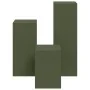 Soportes de Plantas para Exterior Juego de 3 Verde Oliva Acero von , Topfständer - Ref: Foro24-865830, Preis: 92,38 €, Rabatt...