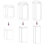 Soportes para Plantas Pilar 3 pcs Acero Inoxidable von , Topfständer - Ref: Foro24-865831, Preis: 133,69 €, Rabatt: -5%%