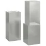 Conjunto de 3 Soportes de Plantas de Exterior de Acero Galvanizado von , Topfständer - Ref: Foro24-865832, Preis: 75,92 €, Ra...