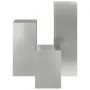 Conjunto de 3 Soportes de Plantas de Exterior de Acero Galvanizado von , Topfständer - Ref: Foro24-865832, Preis: 75,92 €, Ra...