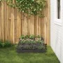 Macetero de jardín de 3 niveles 90x90x35 cm en acero negro | Foro24.es | Tu tienda online para hogar, jardín y más Foro24.es