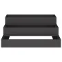 Macetero de jardín de 3 niveles 90x90x35 cm en acero negro | Foro24.es | Tu tienda online para hogar, jardín y más Foro24.es