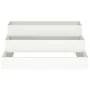Macetero de Jardín 3 Niveles 90x90x35 cm Blanco Acero | Foro24.es | Tu tienda online para hogar, jardín y más Foro24.es