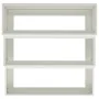 Macetero de Jardín 3 Niveles 90x90x35 cm Blanco Acero | Foro24.es | Tu tienda online para hogar, jardín y más Foro24.es
