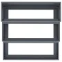 Macetero de Jardín 3 Niveles 90x90x35 cm Acero Antracita von , Töpfe und Pflanzgefäße - Ref: Foro24-865836, Preis: 96,65 €, R...