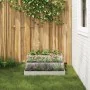 Macetero de jardín de tres niveles 90x90x35 cm Acero inoxidable | Foro24.es | Tu tienda online para hogar, jardín y más Foro24.es