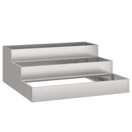 Macetero de Jardín de 3 Niveles 90x90x35 cm Acero Corrosivo von , Töpfe und Pflanzgefäße - Ref: Foro24-865840, Preis: 88,02 €...