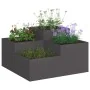 Macetero de jardín 80x80x48 cm Acero Negro von , Töpfe und Pflanzgefäße - Ref: Foro24-865841, Preis: 116,44 €, Rabatt: -5%%