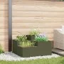 Macetero de Jardín 80x80x48 cm Verde Oliva Acero | Foro24.es | Tu tienda online para hogar, jardín y más Foro24.es