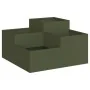 Macetero de Jardín 80x80x48 cm Verde Oliva Acero | Foro24.es | Tu tienda online para hogar, jardín y más Foro24.es