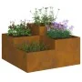 Macetero de Jardín 80x80x48 cm de Acero Resistente a la Intemperie | Foro24.es | Tu tienda online para hogar, jardín y más Foro24.es