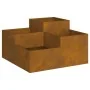 Macetero de Jardín 80x80x48 cm de Acero Resistente a la Intemperie | Foro24.es | Tu tienda online para hogar, jardín y más Foro24.es