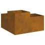 Macetero de Jardín 80x80x48 cm de Acero Resistente a la Intemperie | Foro24.es | Tu tienda online para hogar, jardín y más Foro24.es