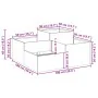 Macetero de Jardín 100x100x48 cm Acero Inoxidable | Foro24.es | Tu tienda online para hogar, jardín y más Foro24.es